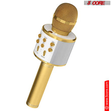 Load image into Gallery viewer, 5 Core Inc. - 5 Core Bluetooth Wireless Karaoke Microphone (Gold)
